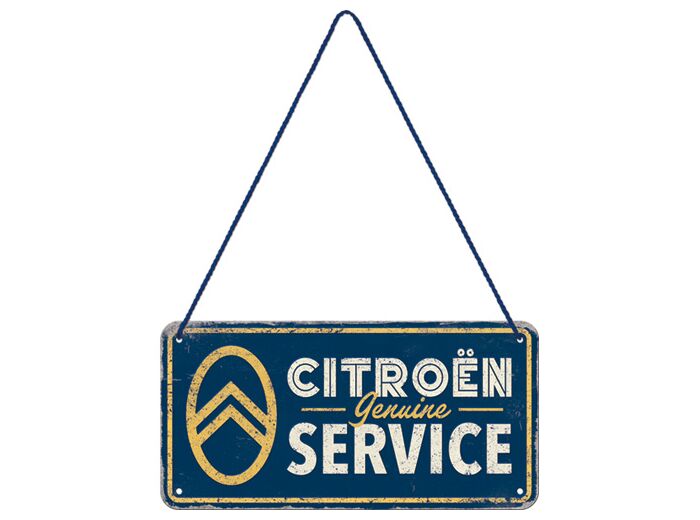 plaque de porte vintage citroen 20x10