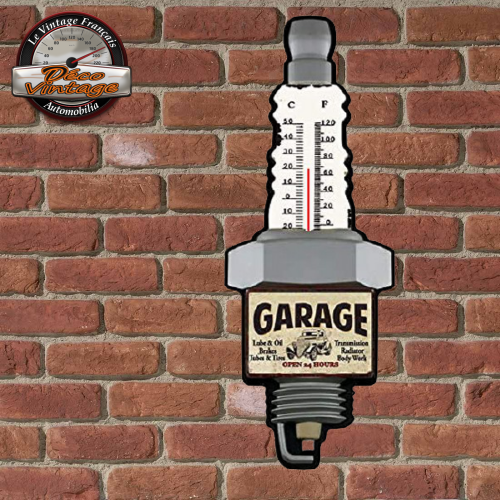 Thermomètre vintage garage bougie - Garage/Atelier/Les thermomètres -  le-grenier-vintage