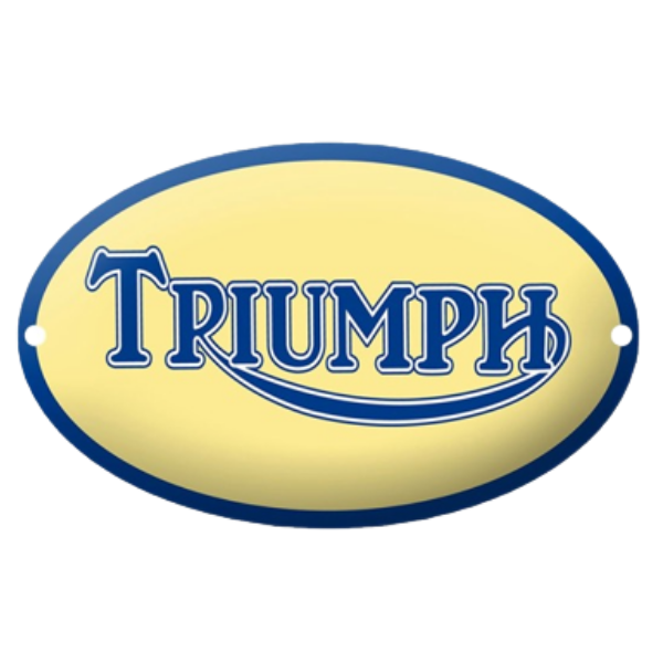 Plaque métal rétro triumph motorcycles 30 x 20 cm plaque
