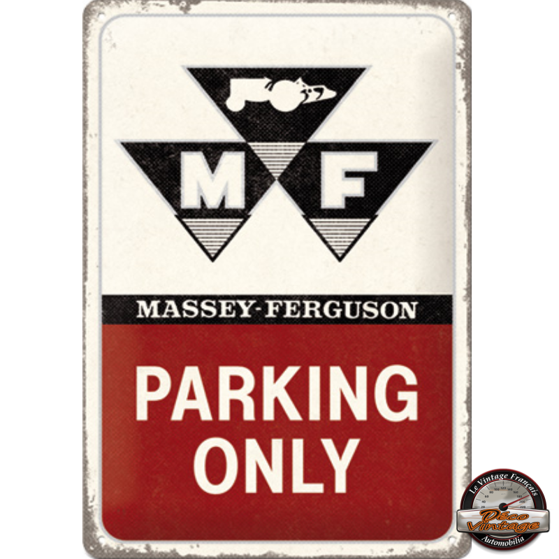 Plaque Massey Ferguson Parking Déco Muraleplaques 20x30 Cm Decovintage 