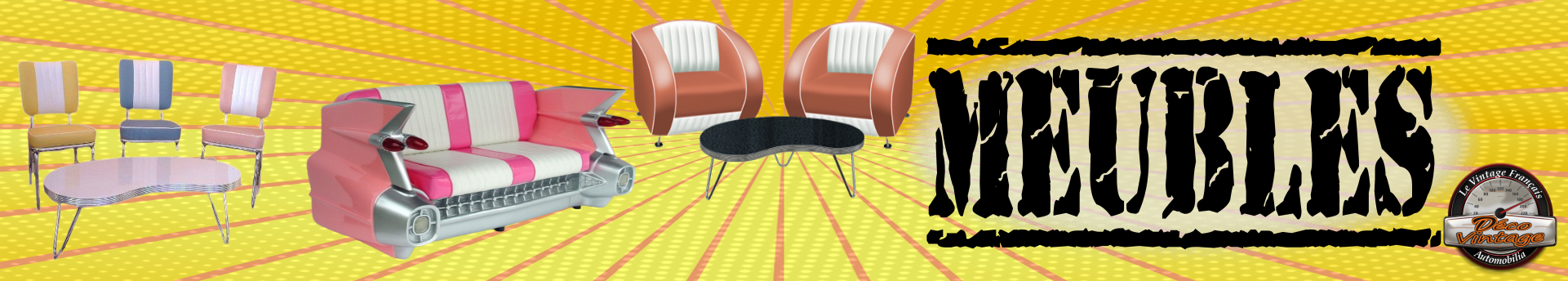 Mobilier vintage américain
