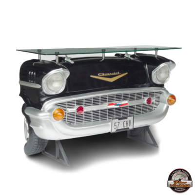 bar chevrolet bel air 1957 noir
