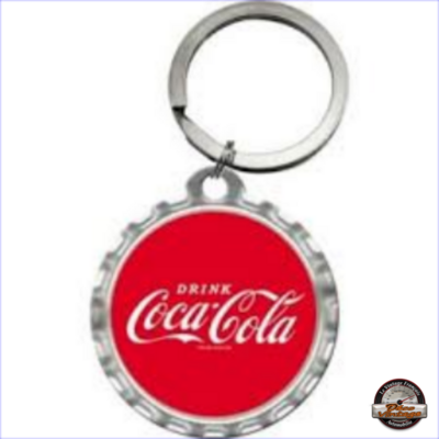 porte clefs coca-cola capsule