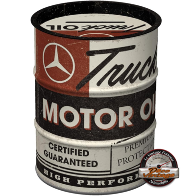 tirelire baril daimler mercedes trucks oil