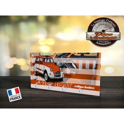 accroche-clés mural 2cv citroen spot