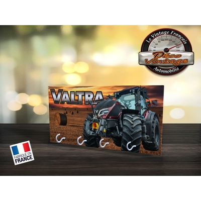 accroche-clés mural tracteurs valtra