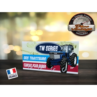 accroche-clés tracteur ford tw25 vintage