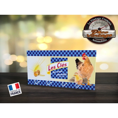 accroche-clés vintage lustucru