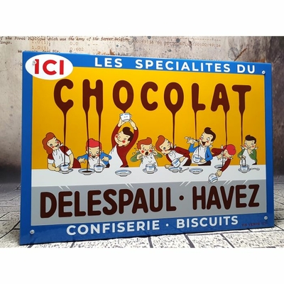 plaque émaillée Delespaul-havez