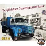 TAPIS DE SOURIS BERLIET CAMION GLR8