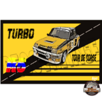 accroche cles renault r5 turbo tour de corse