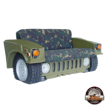 canapé voiture hummer couleur militaire army