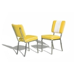 chaise-retro-jaune