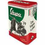Vespa boite vintage scooter italie