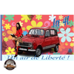 cadre vintage renault 4L