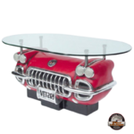 table basse corvette c1 rouge