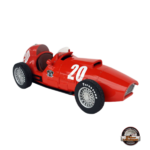 demi voiture murale ferrari F1 rouge rétro