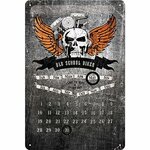 calendrier-metal-old-school-biker