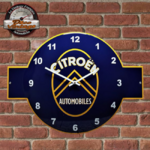 horloge émaillée citroen logo