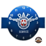 horloge murale émaillée Daf