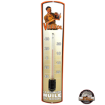 thermomètre rétro émaillé huile Veedol