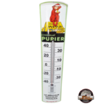 thermomètre rétro émaillé chocolat pupier