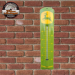 thermomètre logo john deere tracteur émaillé