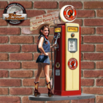 pin-up pompiste mohawk gasoline vintage