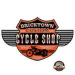 plaque vintage bricktown custom cycle shop