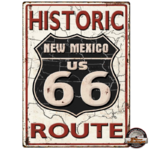plaque tole historic route 66