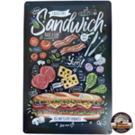 plaque déco excellent sandwich 20x30