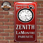 plaqué montre zenith émaillée