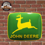 plaque vintage john deere émaillée