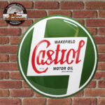 plaque vintage logo castrol wakefield émaillée