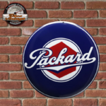 plaque logo packard émaillée