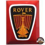 plaque émaillée logo Rover