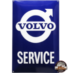 plaque émaillée Volvo service