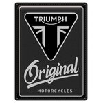 plaque-metal-triumph-original-motorcycle-en-relief