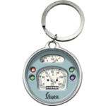 porte-clé métal vespa compteur