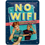 plaque relief no Wifi 15x20cm