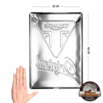 plaque collection officielle triumph motorcycle 30x40cm