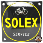 plaque émaillée bombée solex service