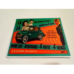 tapis de souris 4cv vintage