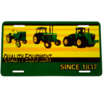 plaque us john deere quality equipment since 1837