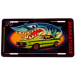 plaque métal us plymouth Barracuda 30x15 cm