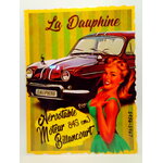 plaque voiture renault dauphine