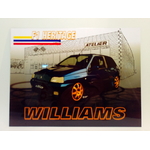plaque déco clio williams