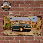 plaque fiat 500 decouvrable