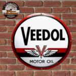 thermomètre émaillé veedol motor oil