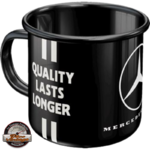 mug émaillé mercedes benz